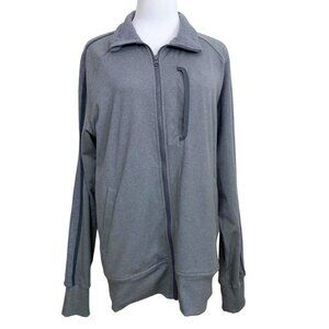 LULULEMON MEN'S KUNG FU GREY ZIP UP JACKET II - M